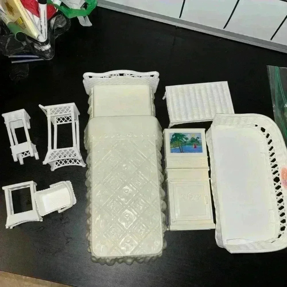 Vintage Barbie furniture lot